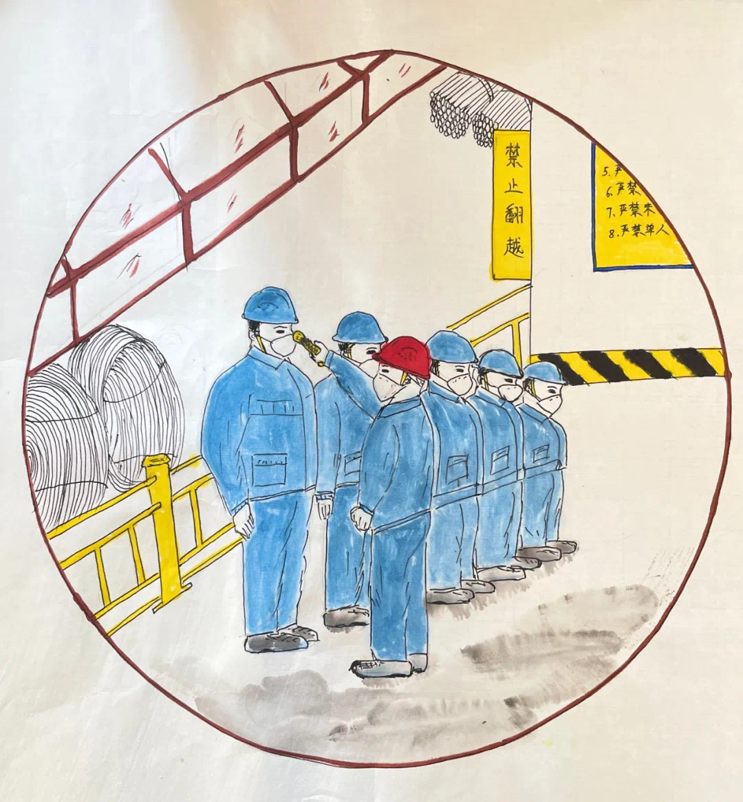 漢鋼公司軋鋼廠“紅馬甲”“黃袖章”  “疫”路有愛更有擔當
