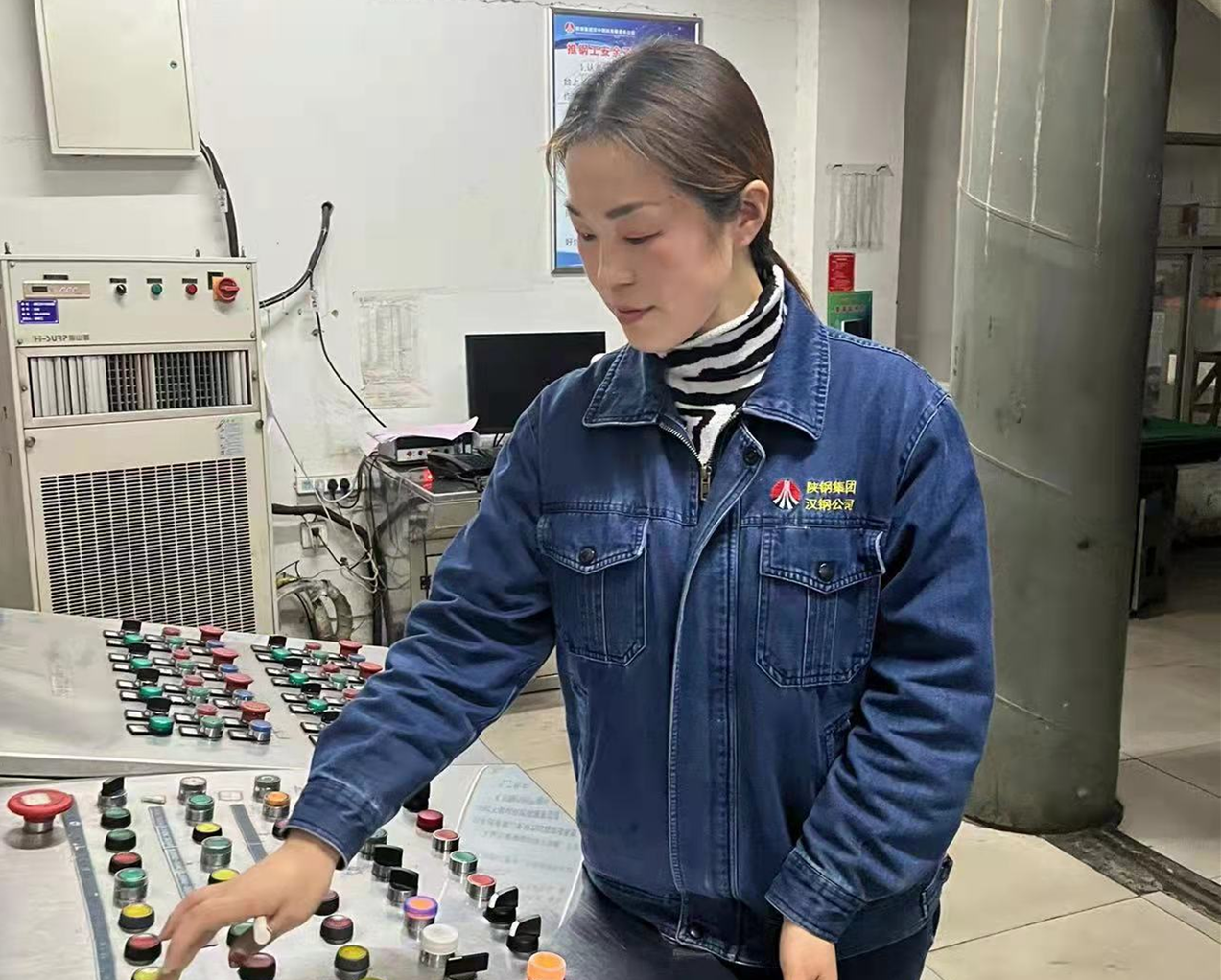 始于鋼水匯八流 ，巾幗亦可撐長舟 ——記漢鋼公司“巾幗能手”姜磊