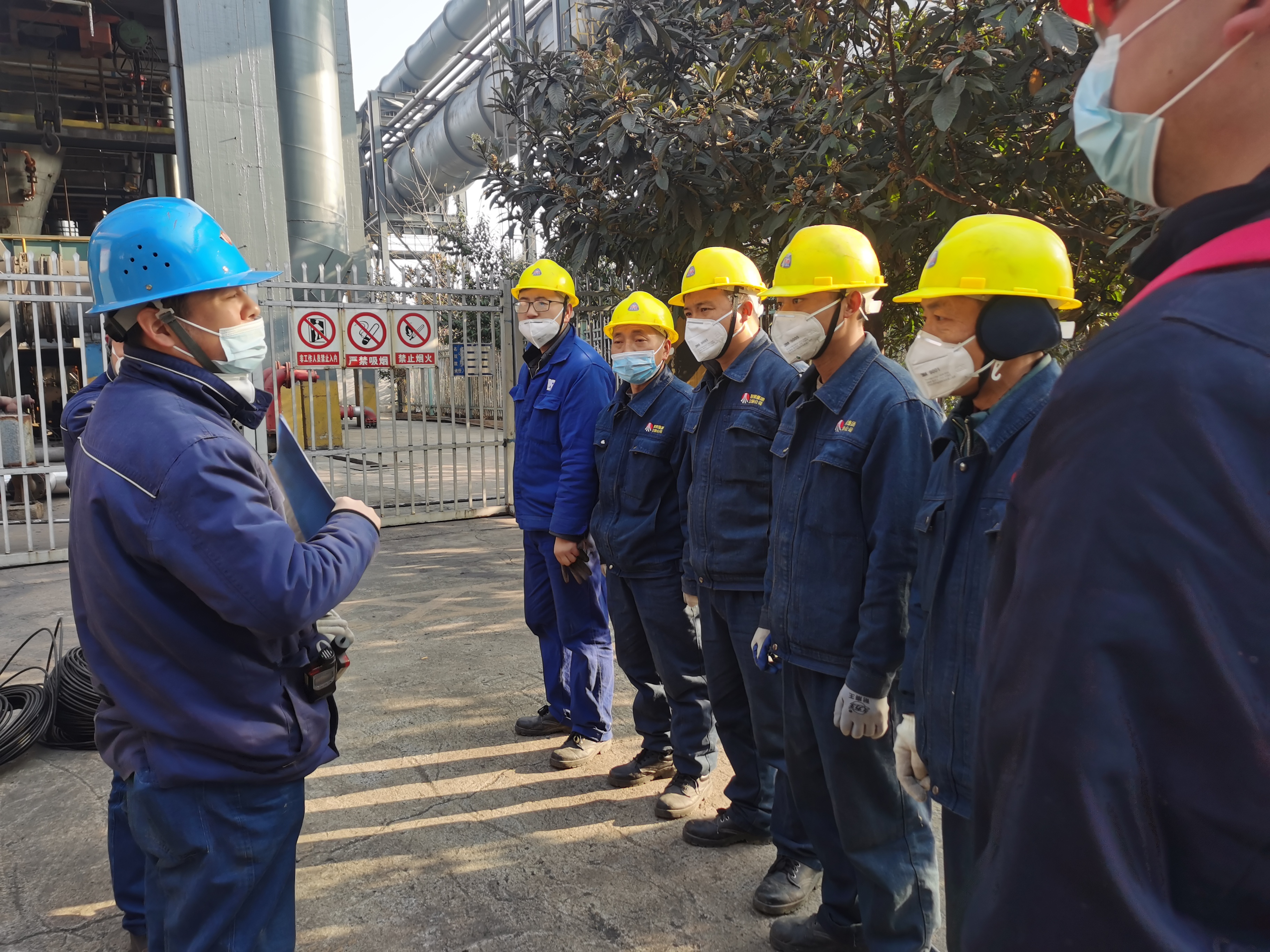 保衛部將“四不傷害月”活動深度融入智慧保衛項目施工全過程