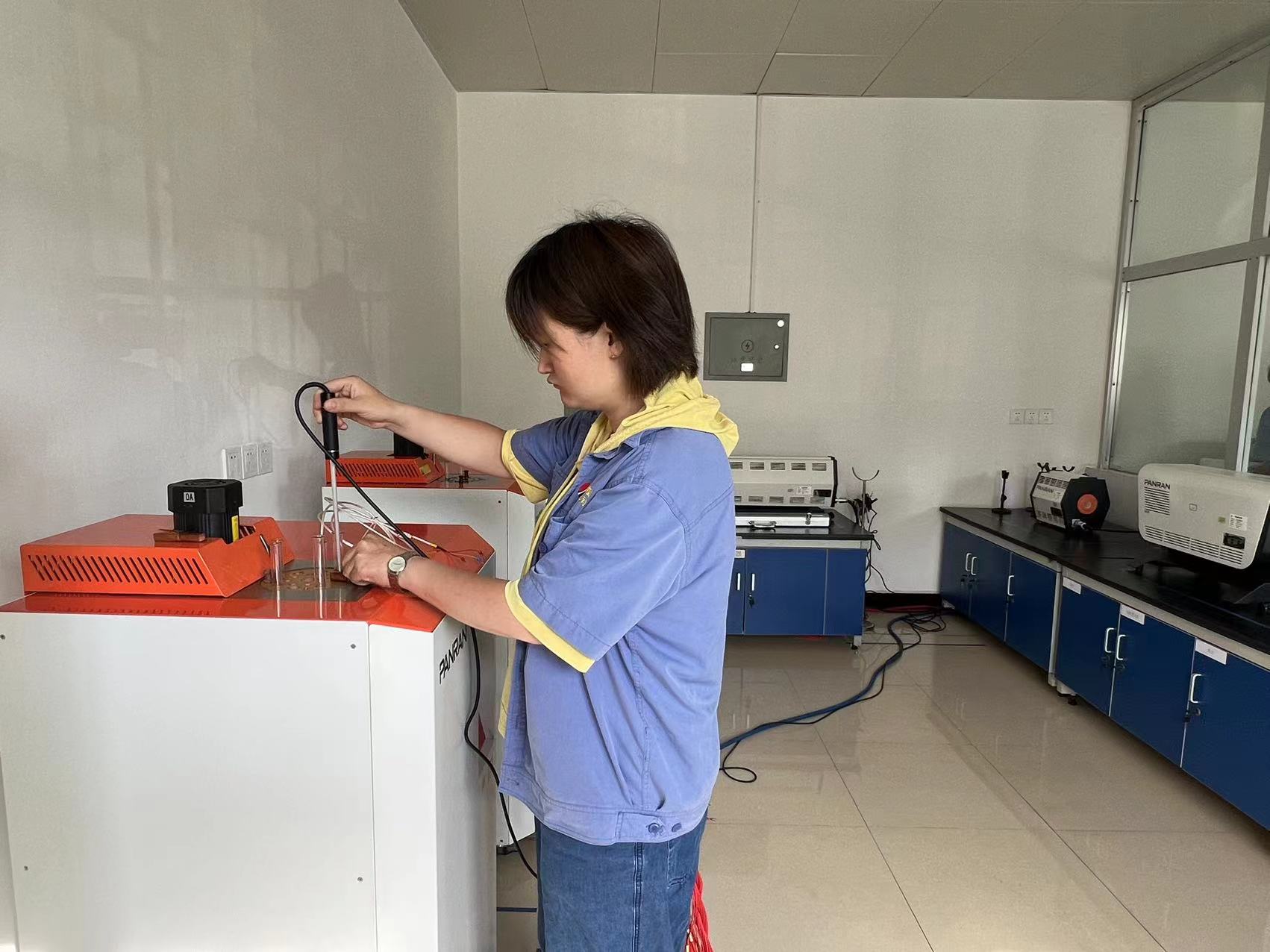 扎實勤干，做合格檢測衛士
