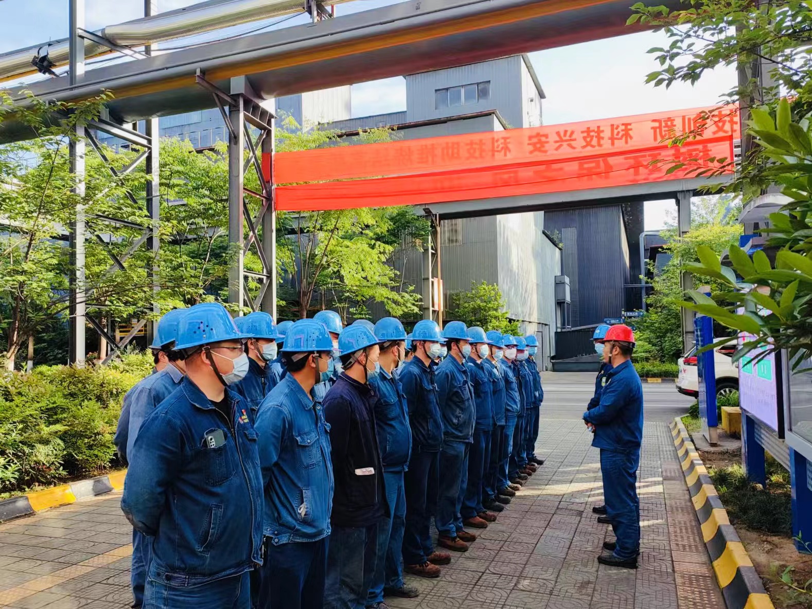 奮戰安全生產月，燒結這樣干！