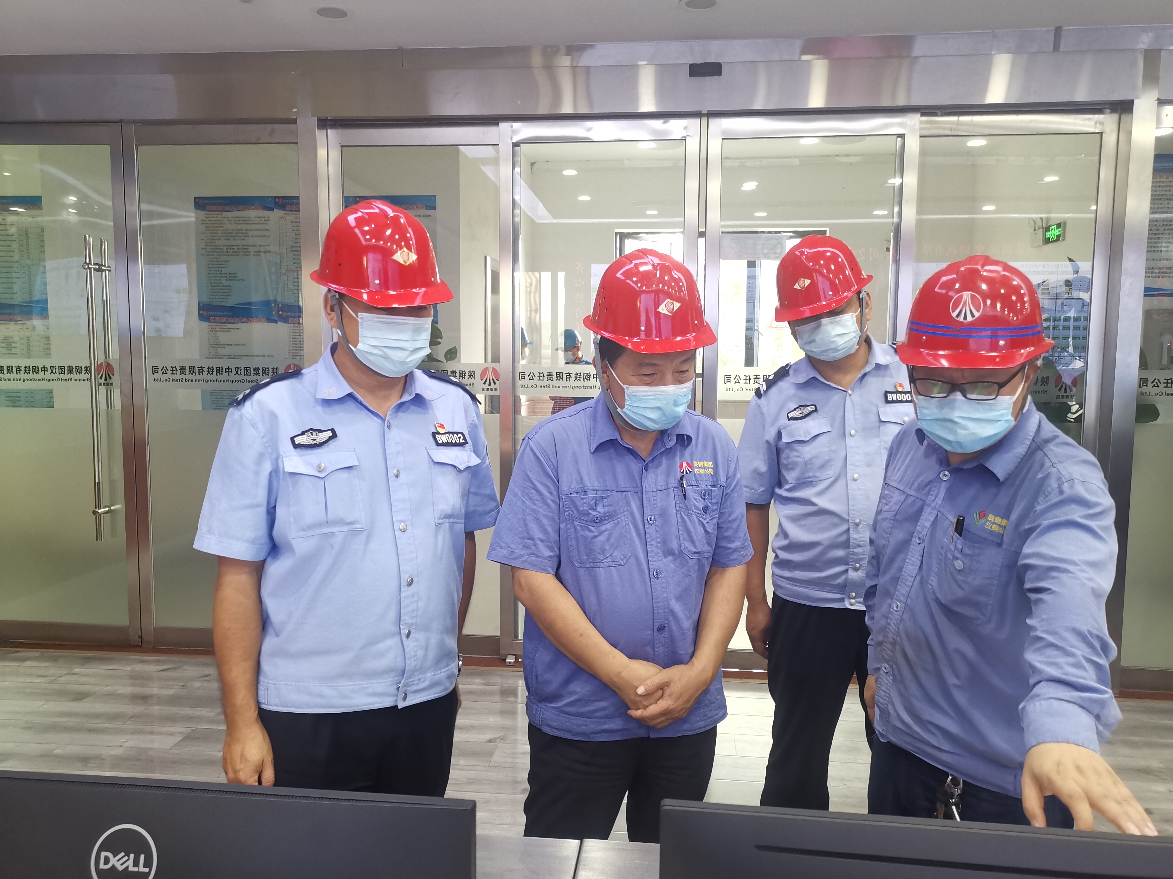 公司領導帶隊開展百日安全生產大檢查活動
