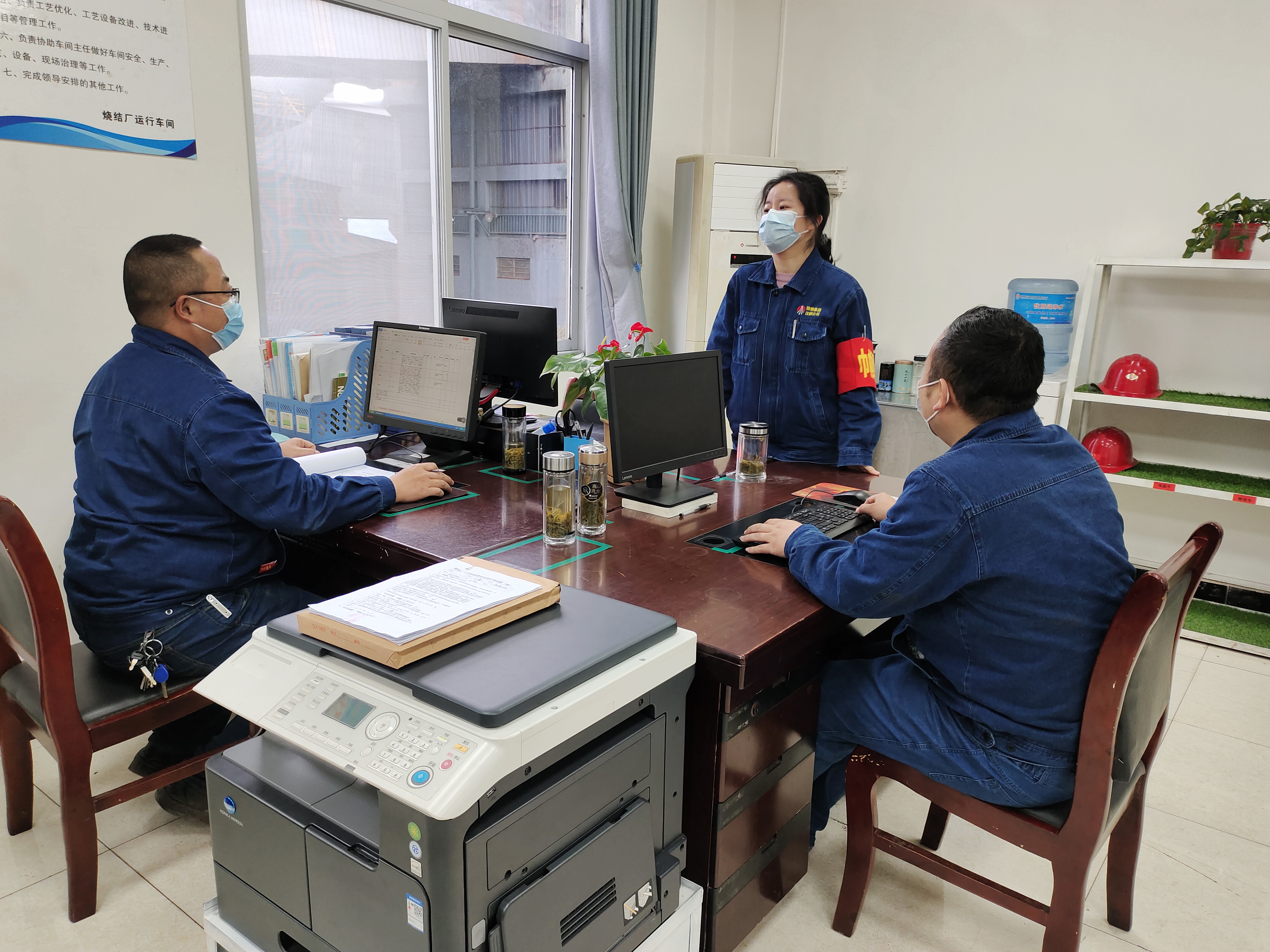 講文明樹新風，燒結有支“巾幗督導隊”