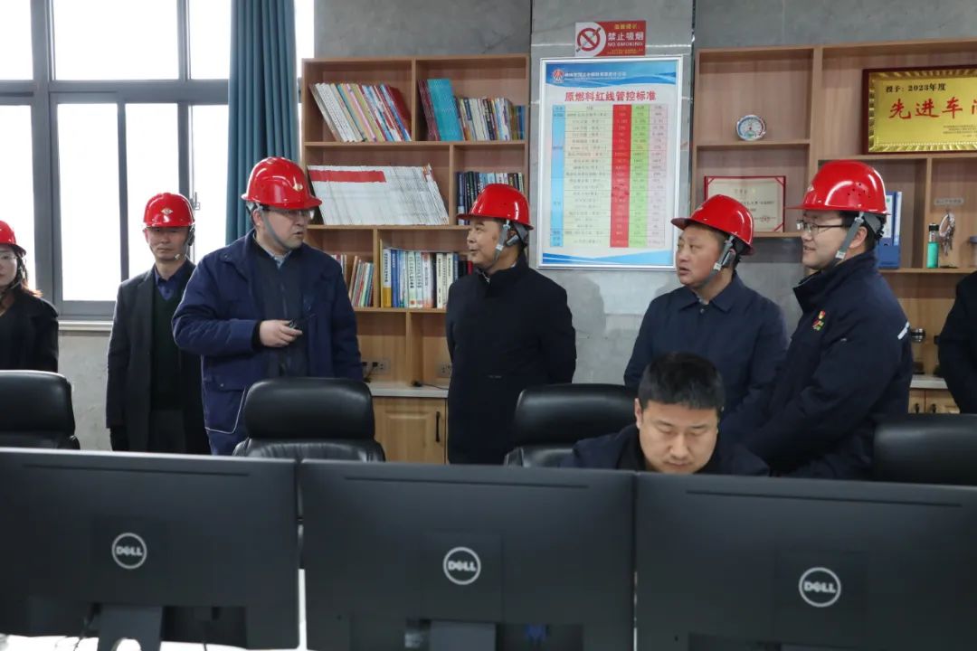 漢中市第二調研組到公司開展工業經濟開門穩督幫工作