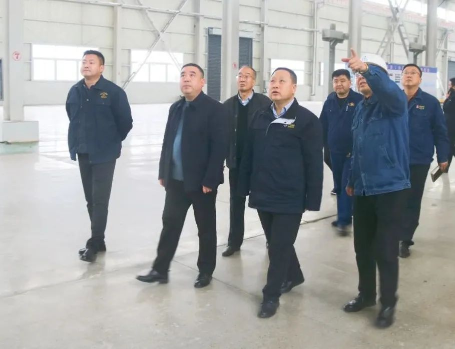 周永平到漢鋼集團調研鋼帶冷軋熱鍍項目
