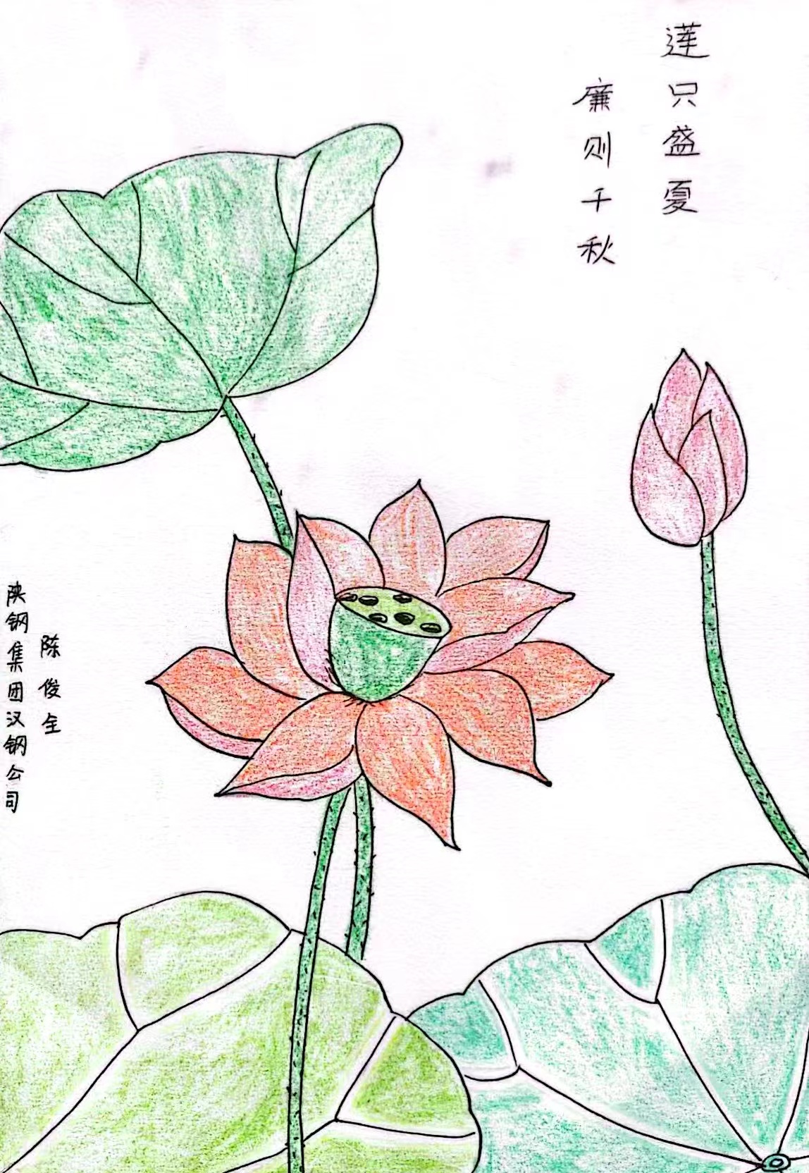 灼灼其蓮，“廉”入我心