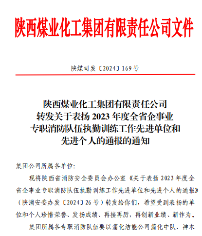 喜訊！漢鋼公司應急救援中心榮獲多項殊榮