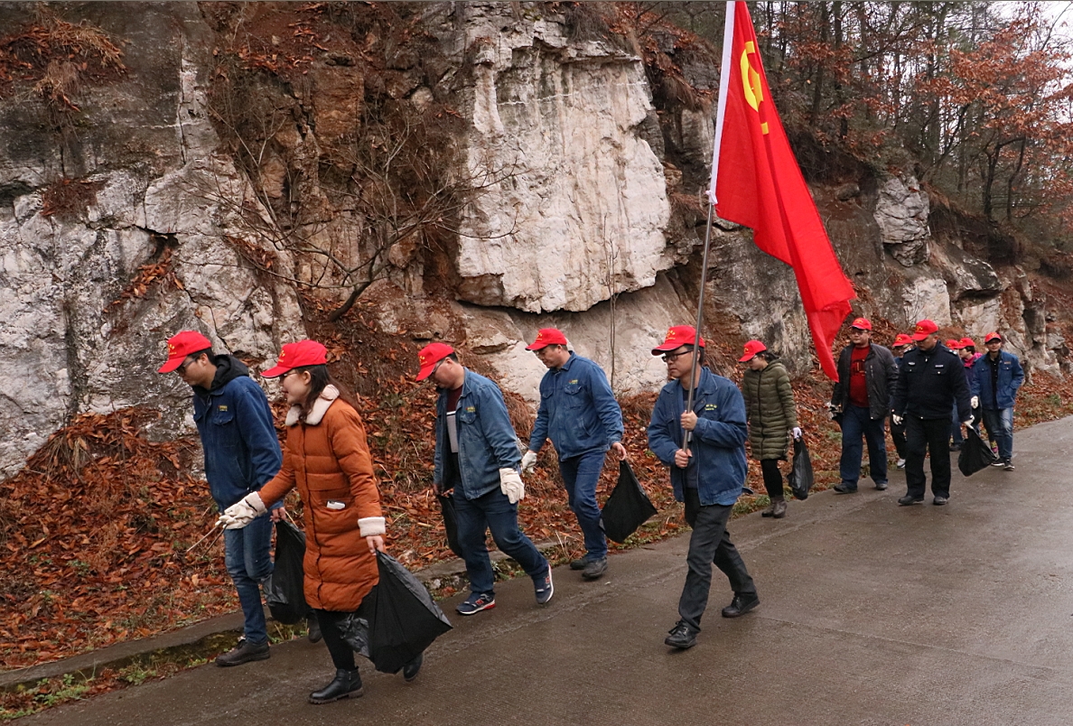 【團青動態】定軍山上文明使者樹新風