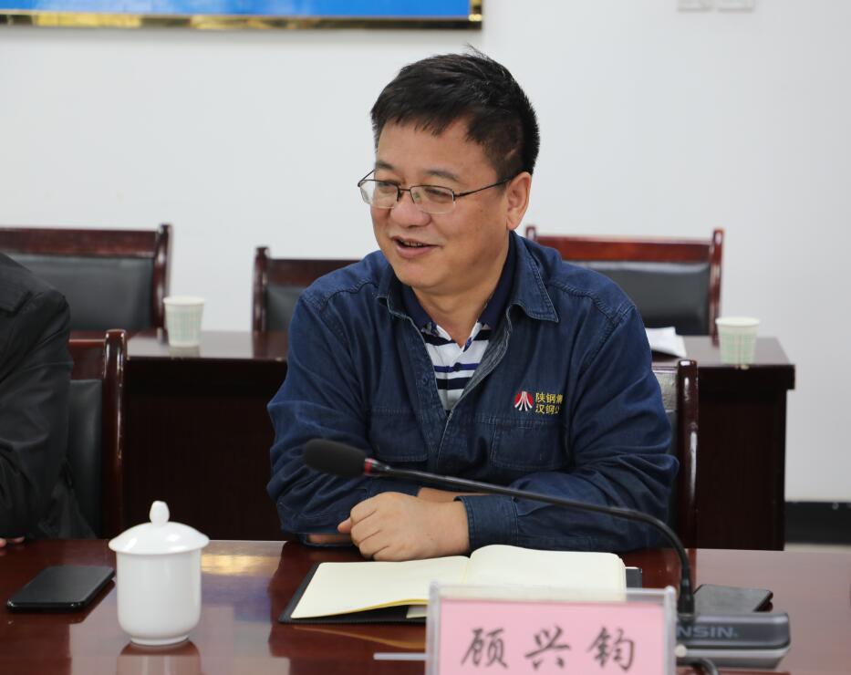 【公司新聞】新天鋼集團總裁、天鋼公司總經理吳玉杰一行到公司參觀交流