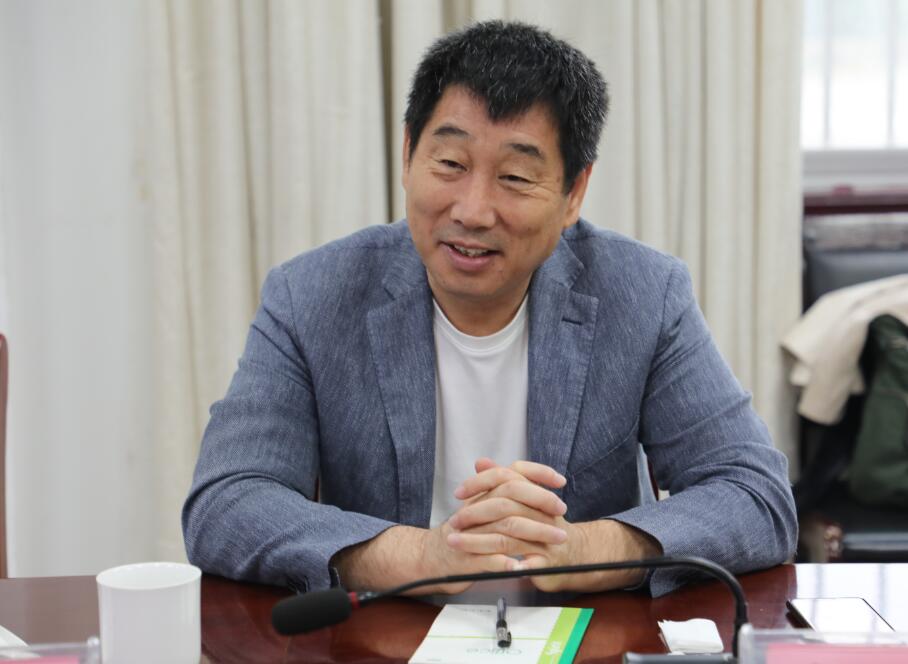 【公司新聞】新天鋼集團總裁、天鋼公司總經理吳玉杰一行到公司參觀交流
