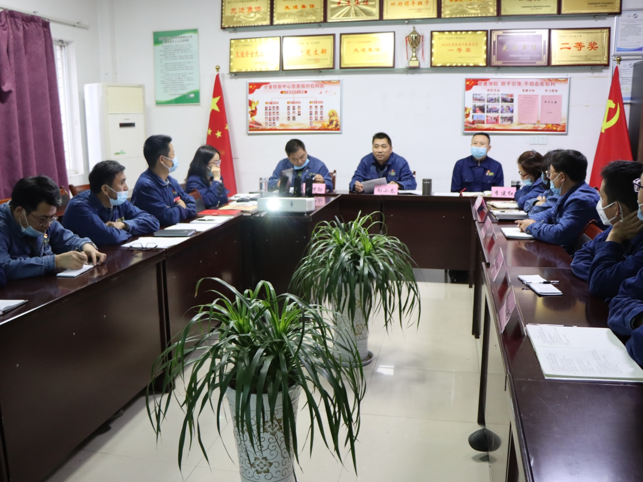黨建領航再揚帆，筑牢歲末安全堤